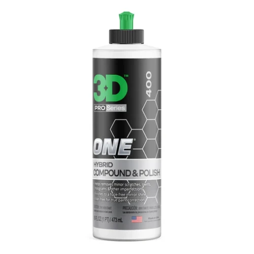 3D Car Care ONE to innowacyjna jednoetapowa pasta polerska zaprojektowana z myślą o maksymalnej wydajności i prostocie korekty lakieru.