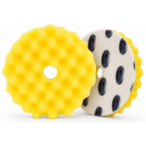 Optimum Pad Waflowy Yellow 6,5" 150/165mm - mocno tnący pad polerski do korekty lakieru