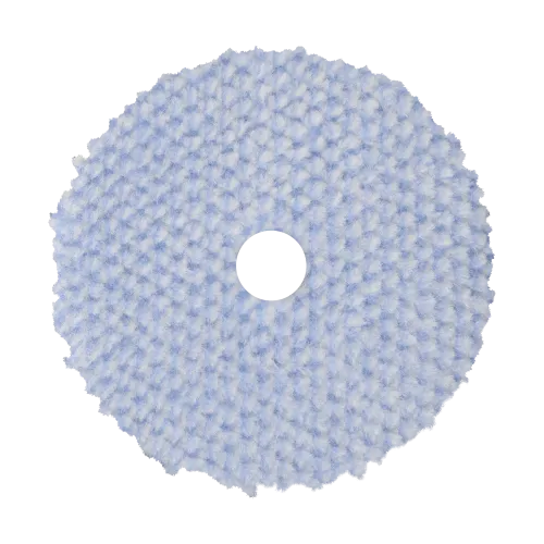 Buff and Shine Futro Blue/yellow mocne 125mm - futro polerskie do mocnego cięcia