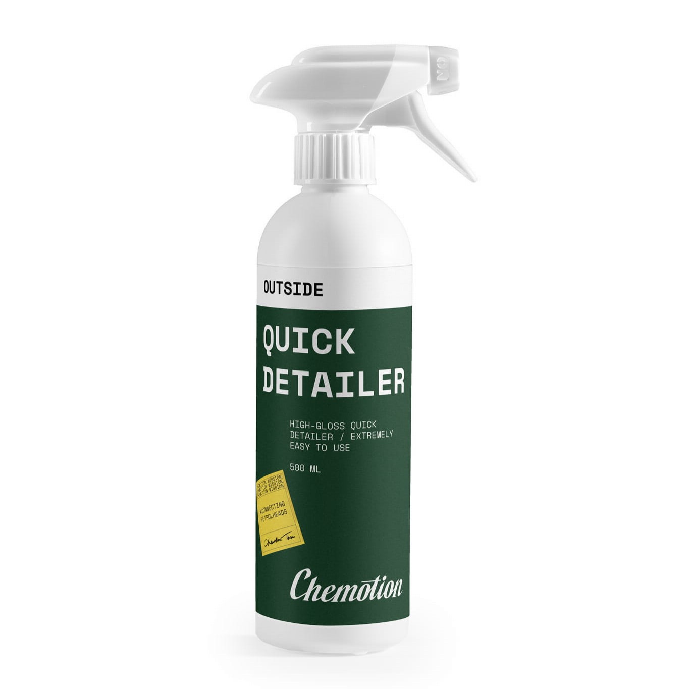 Opakowanie Chemotion Quick Detailer 500 ml z atomizerem.